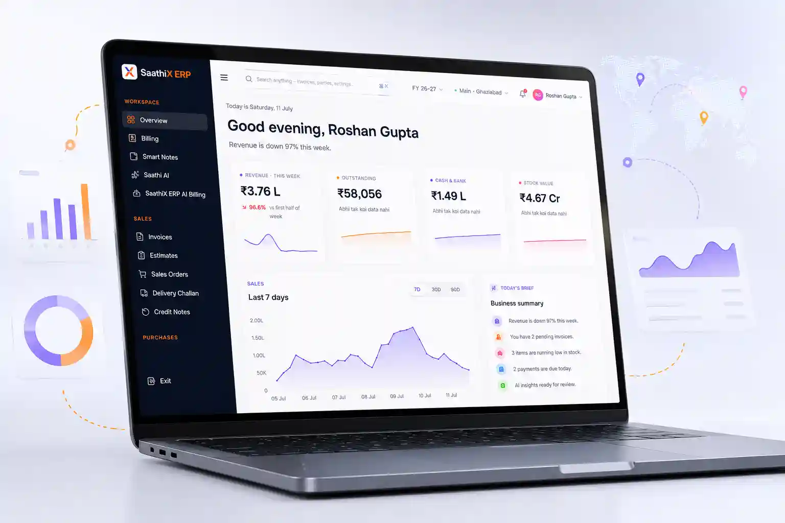 One dashboard, every branch